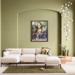 Store Schilderij Ma-de-moi-selle Lisa 130x163cm Wanddecoratie|Kasten