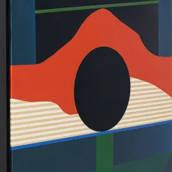 Store Schilderij Met Lijst Sunset 75x100cm Wanddecoratie|Kasten