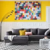 Best Sale Schilderij Touched Colorful Dots 140x200cm Wanddecoratie|Kasten