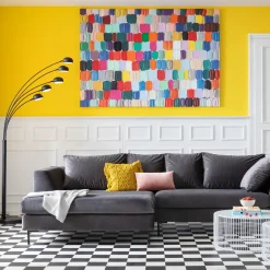 Best Sale Schilderij Touched Colorful Dots 140x200cm Wanddecoratie|Kasten