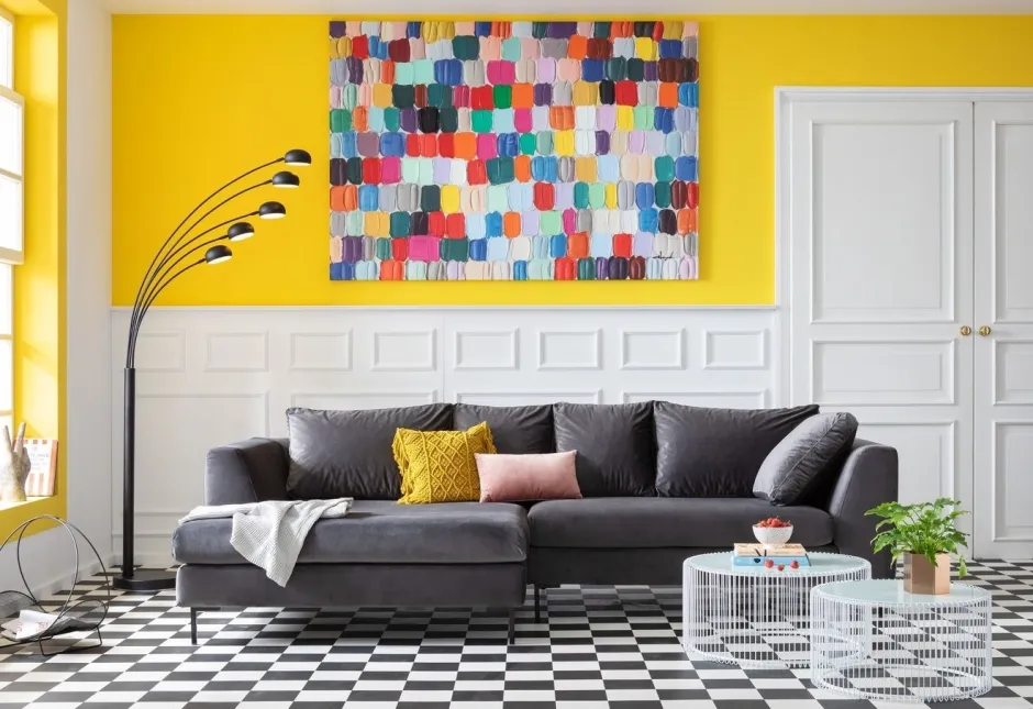 Best Sale Schilderij Touched Colorful Dots 140x200cm Wanddecoratie|Kasten