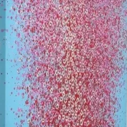 Discount Schilderij Touched Flower Boat Blauw-Roze 160x120cm Wanddecoratie|Kasten