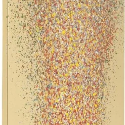 Fashion Schilderij Touched Flower Boat Goud-rood 100x80cm Wanddecoratie|Kasten