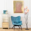Clearance Schilderij Touched Flower Boat Goud-Roze 100x80cm Wanddecoratie