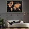 Clearance Schilderij World Map 150x100cm Tuinmeubelen