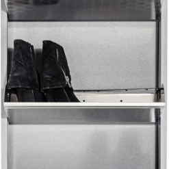 Clearance Schoenenkast Caruso 3 Silver Brushed (MO) Kasten|Tuinmeubelen