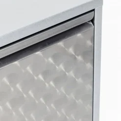 Clearance Schoenenkast Caruso 3 Silver Brushed (MO) Kasten|Tuinmeubelen