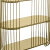 Online Sidetable Wire Brass 81x78cm Lage Kasten & Dressoirs|Tuinmeubelen