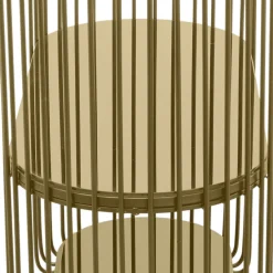 Online Sidetable Wire Brass 81x78cm Lage Kasten & Dressoirs|Tuinmeubelen