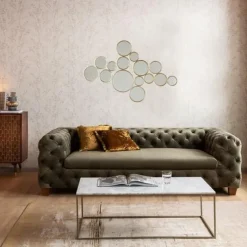 Best Sale Spiegel Bubbles Messing 138x93cm Spiegels