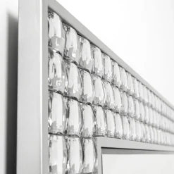 Discount Spiegel Crystals Silver 80x100cm Spiegels|Kasten