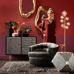Best Spiegel Hologram Goud 68x117cm Spiegels|Kasten