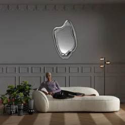 Cheap Spiegel Hologram Zilver 117x68cm Spiegels|Kasten