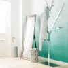 Fashion Spiegel Met Lijst Zilver 55x180cm Spiegels|Kasten