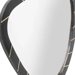Discount Spiegel Planos Black 65x77cm Spiegels|Kasten