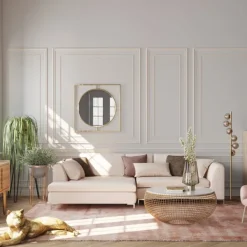 Best Sale Spiegel Stanford Frame Goud Ø90cm Spiegels|Kasten