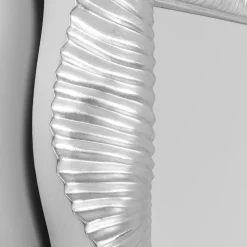 New Spiegel Wavy Zilver 94x124cm Spiegels|Kasten
