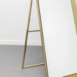 Hot Staande Spiegel Arezzo Brass 53x160cm Spiegels|Kasten