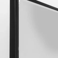 Outlet Staande Spiegel Hulda Black 46x180cm Spiegels|Kasten