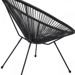 Online Stoel Acapulco Zwart Kasten|Fauteuils