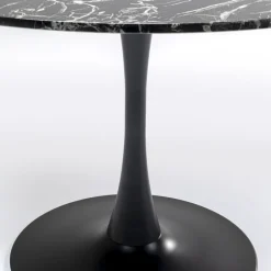 Best Sale Tafel Veneto Marmer Zwart Ø110cm Kasten|Tafels