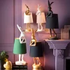 Best Sale Tafellamp Animal Rabbit Gold/Black 68cm Kasten|Tuinmeubelen