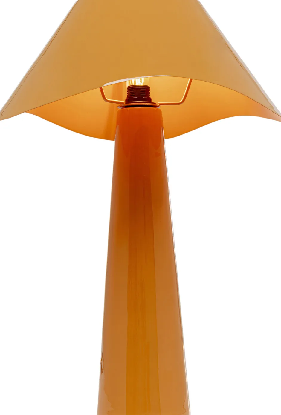 Clearance Tafellamp Cloudy Round Oranje 49cm Tafellampen|Kasten