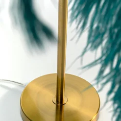 Best Sale Tafellamp Feather Palm Green 60cm Kasten|Tuinmeubelen