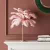Clearance Tafellamp Feather Palm Pink 60cm Kasten|Tuinmeubelen