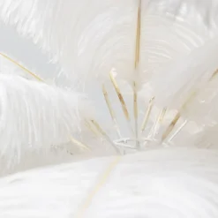 Clearance Tafellamp Feather Palm White 60cm Kasten|Tuinmeubelen