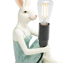 Shop Tafellamp Girl Rabbit 21cm Tuinmeubelen