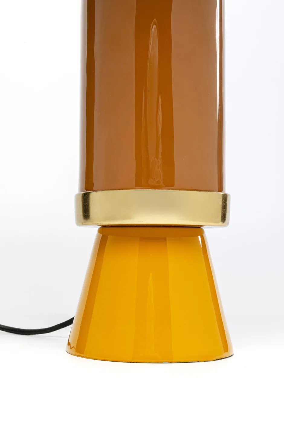 Clearance Tafellamp Josy Yellow 51cm Tafellampen|Kasten