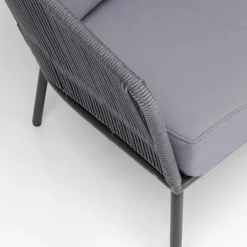 Discount Tuinset Elba Grey Quattro (4/part) Kasten|Tuinmeubelen