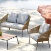 Cheap Tuinset Elba Quattro Nature (4/part) Tuinmeubelen