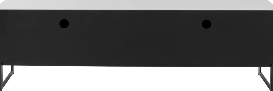 Clearance TV-Meubel Soran Black 180x40cm Kasten|Lage Kasten & Dressoirs