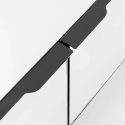 Clearance TV-Meubel Soran Black 180x40cm Kasten|Lage Kasten & Dressoirs