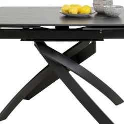 Cheap Uitschuiftafel Twist Black 120(30+30)x90cm Kasten|Tafels