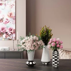 Store Vaas Brillar Cylinder 44cm Woondecoratie|Kasten