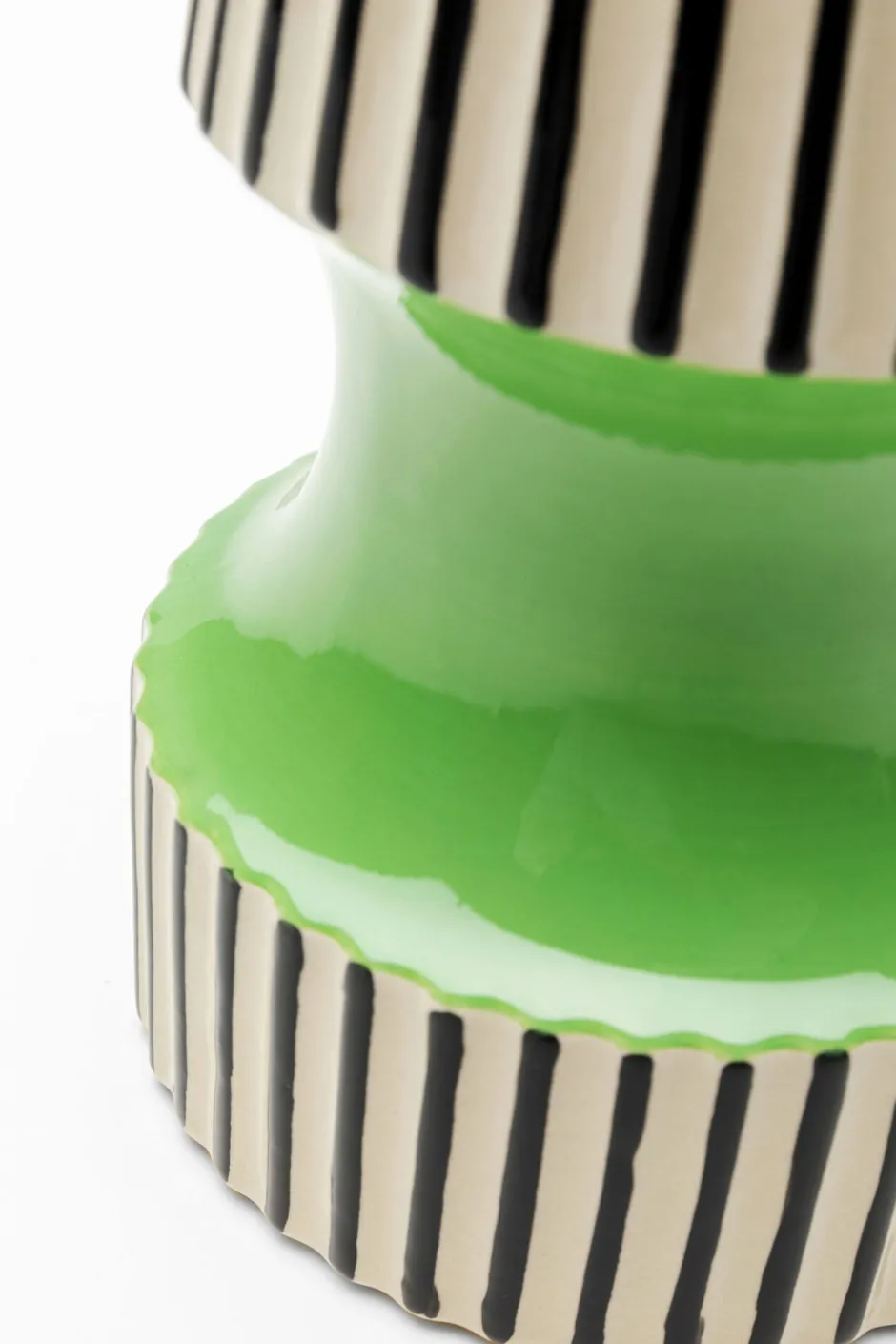 Clearance Vaas Calabria Green 26cm Woondecoratie|Kasten
