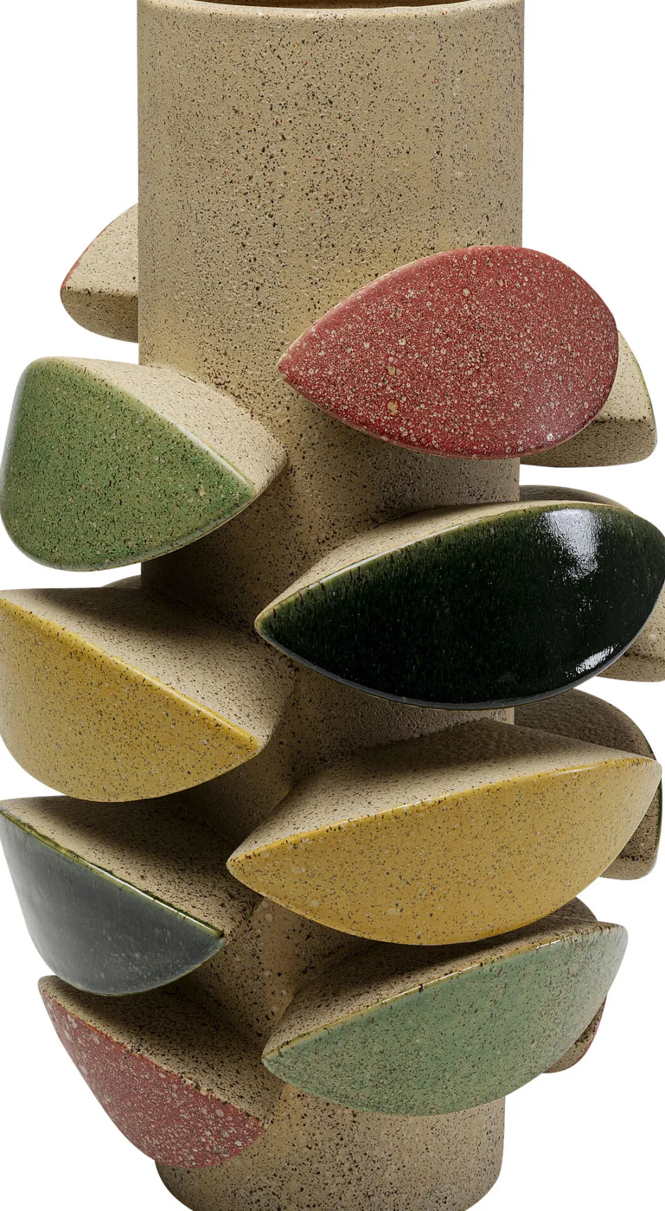 Cheap Vaas Fogli Colore 40cm Woondecoratie|Tuinmeubelen