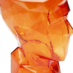 Discount Vaas Prisma Orange 30cm Kasten|Tuinmeubelen