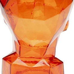 Discount Vaas Prisma Orange 30cm Kasten|Tuinmeubelen