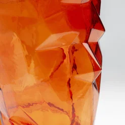 Discount Vaas Prisma Orange 30cm Kasten|Tuinmeubelen