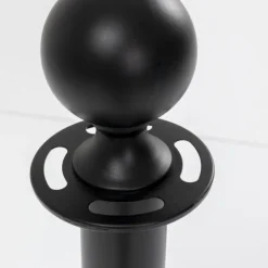 Outlet VIP Paaltjes Vegas Matt Black 1pc Opbergers|Woondecoratie
