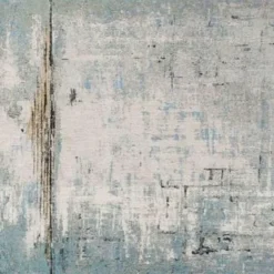 Discount Vloerkleed Abstract Lichtblauw 200x300cm Vloerkleden & Textiel|Kasten