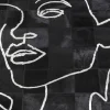 Cheap Vloerkleed Art Faces 200x300cm Vloerkleden & Textiel|Kasten