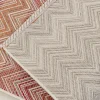 Clearance Vloerkleed Buiten Zigzag Red 230x330cm Kasten|Tuinmeubelen