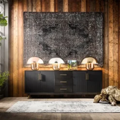 Fashion Vloerkleed Kelim Pop Rockstar 170x240cm Vloerkleden & Textiel|Kasten