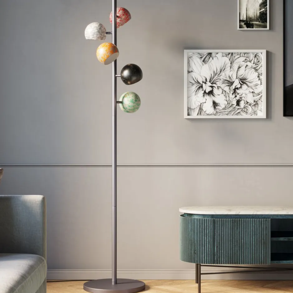 Fashion Vloerlamp Calotta Antico 5er Vloerlampen|Kasten