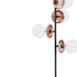 Fashion Vloerlamp Double Bubble Copper 165cm Vloerlampen|Kasten
